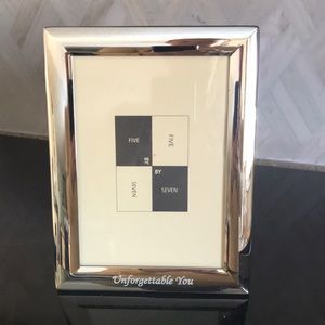 Silver frame, in box, never used